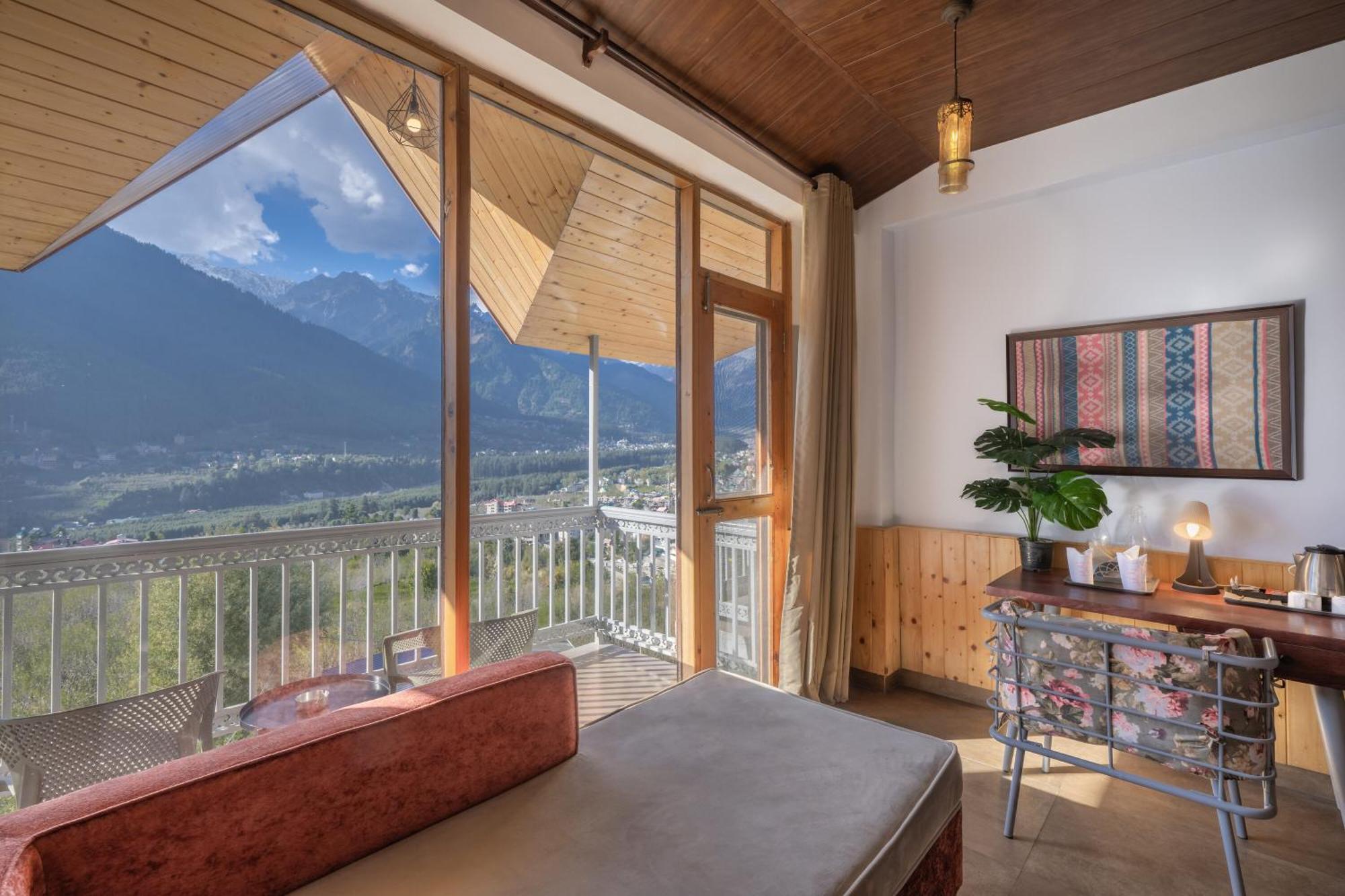 Echor Himalayan Heights Manali Hotell Exteriör bild