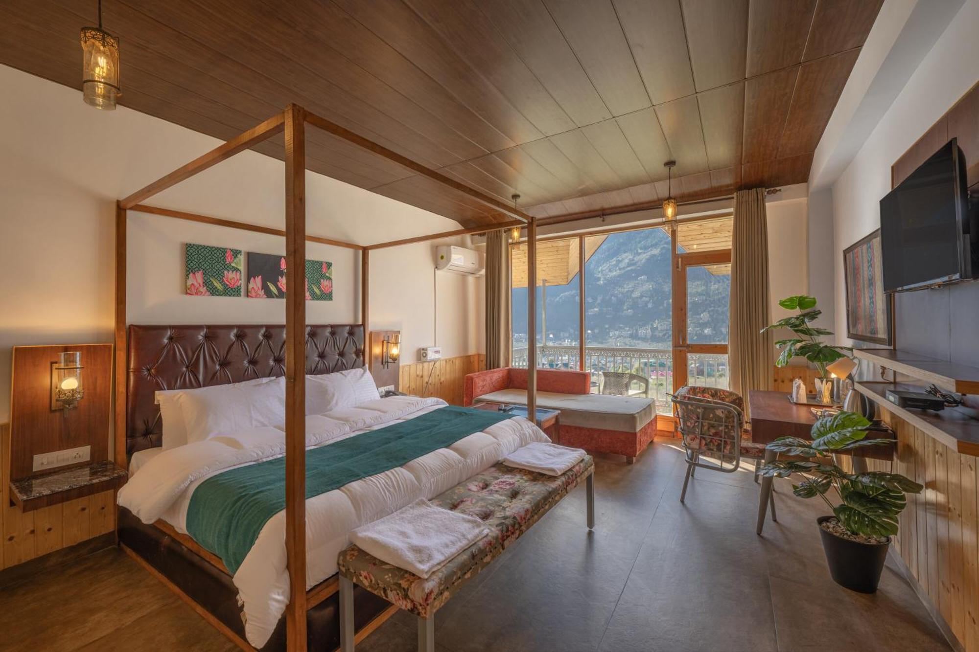 Echor Himalayan Heights Manali Hotell Exteriör bild