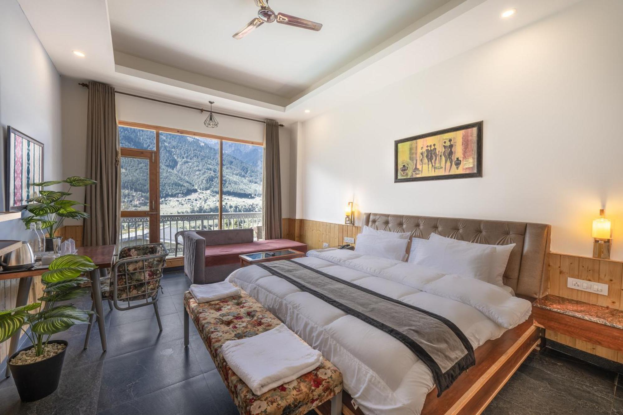 Echor Himalayan Heights Manali Hotell Exteriör bild