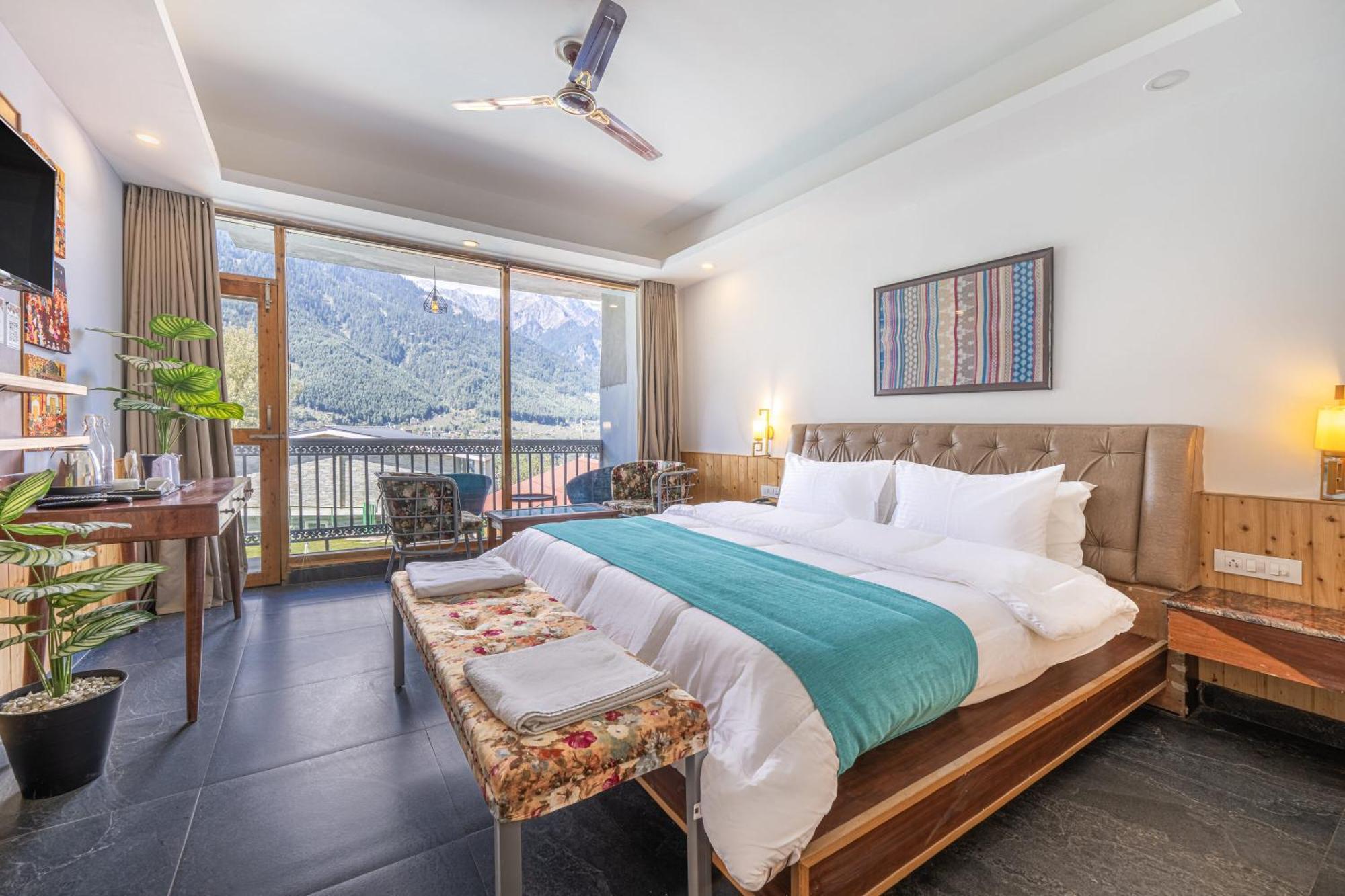 Echor Himalayan Heights Manali Hotell Exteriör bild