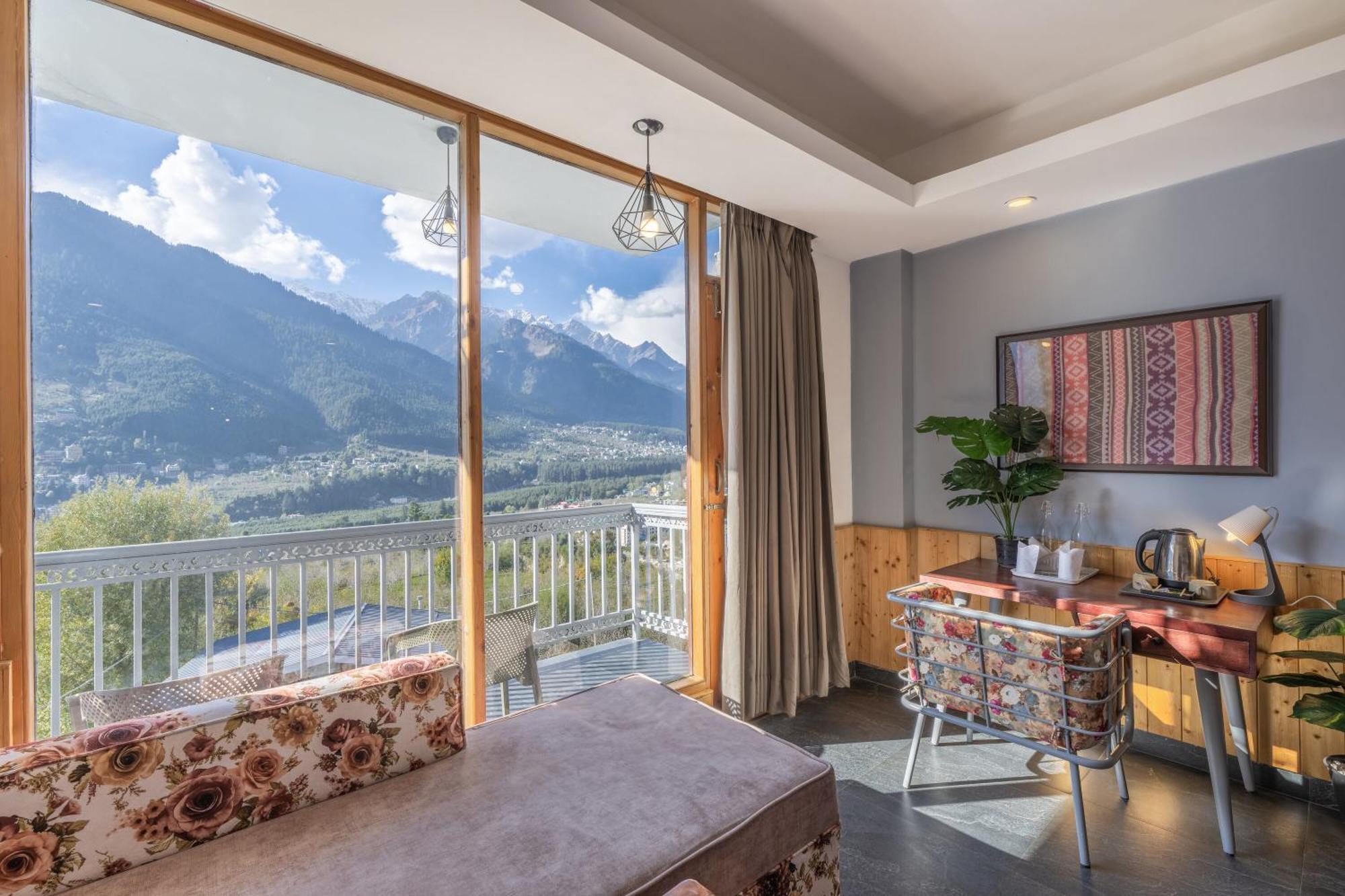 Echor Himalayan Heights Manali Hotell Exteriör bild