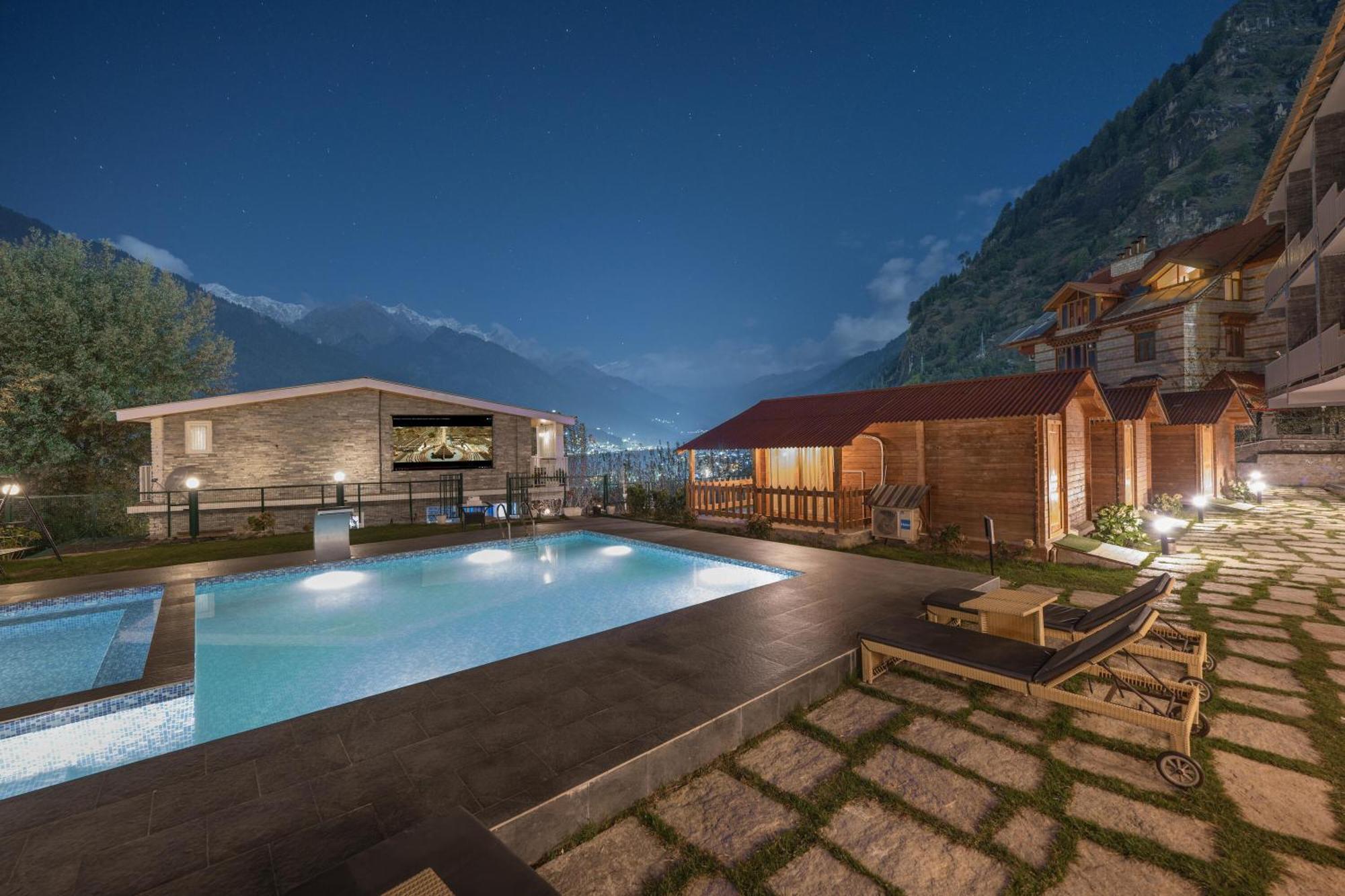 Echor Himalayan Heights Manali Hotell Exteriör bild