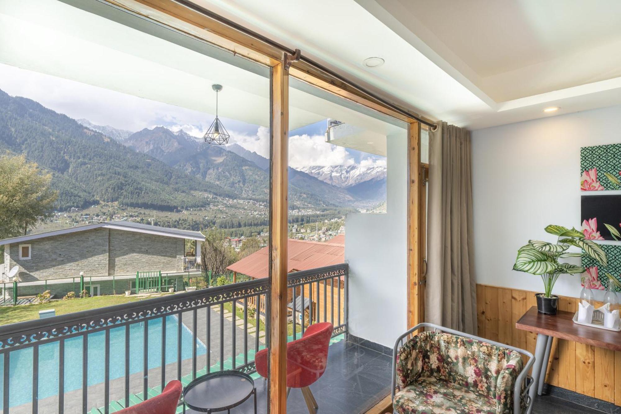 Echor Himalayan Heights Manali Hotell Exteriör bild
