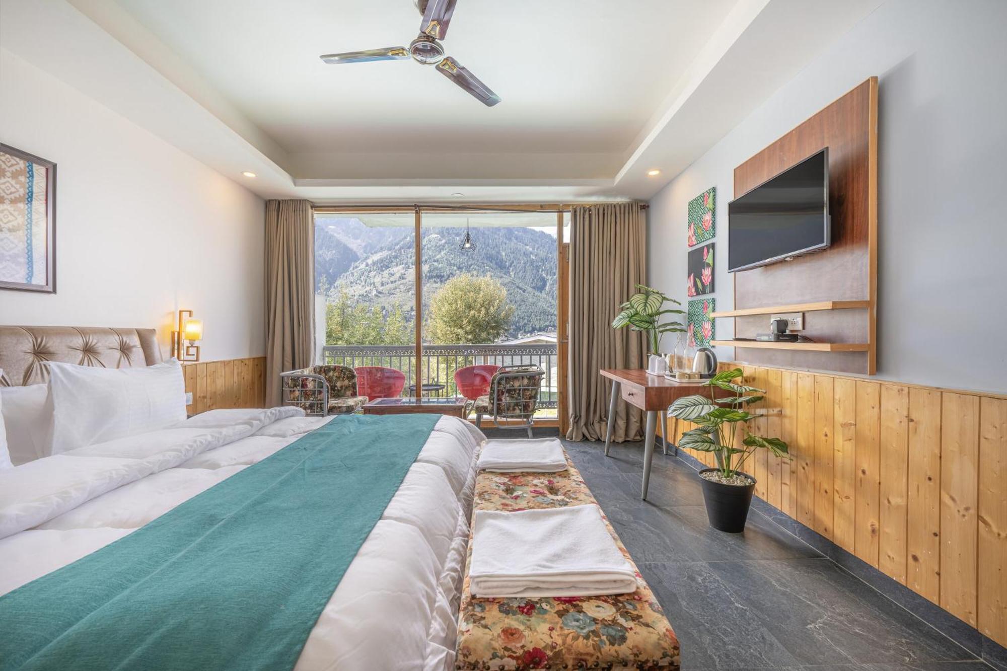 Echor Himalayan Heights Manali Hotell Exteriör bild