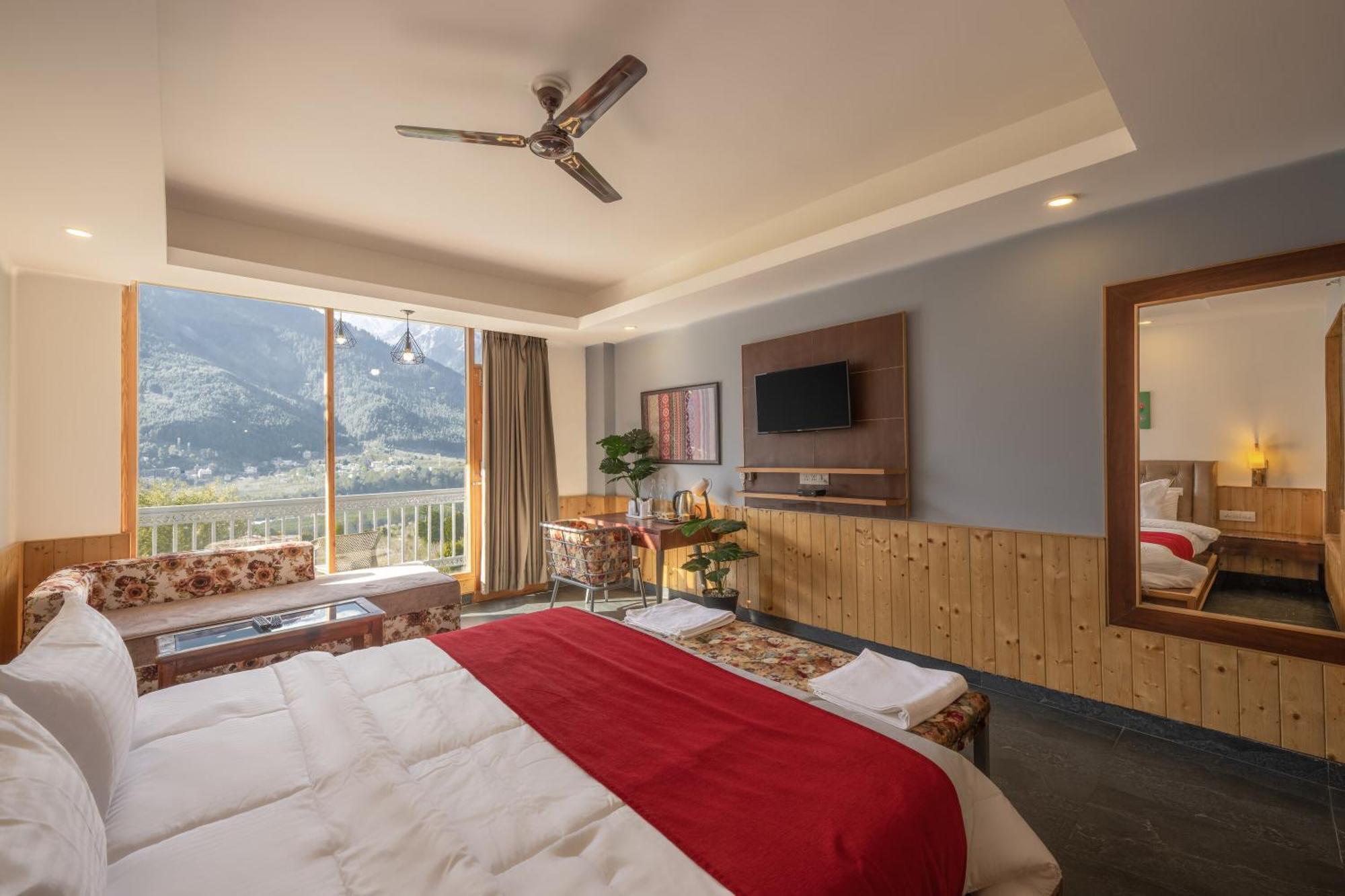 Echor Himalayan Heights Manali Hotell Exteriör bild