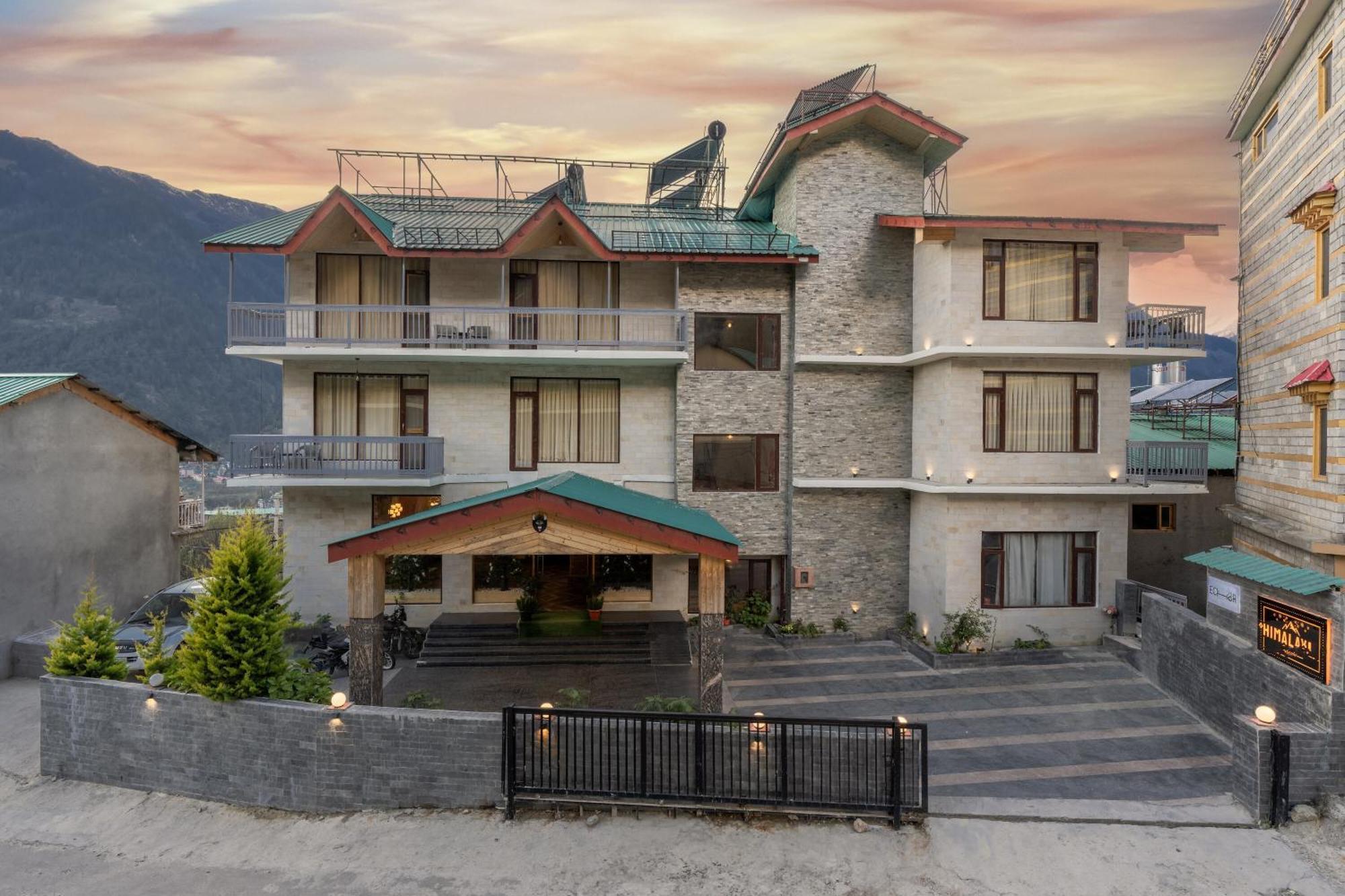 Echor Himalayan Heights Manali Hotell Exteriör bild