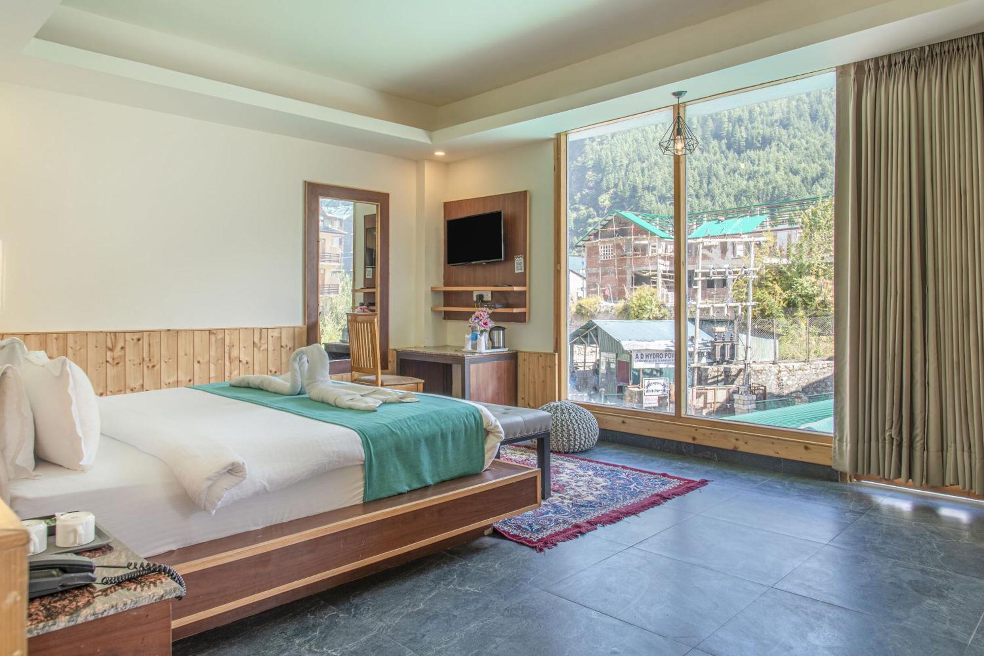 Echor Himalayan Heights Manali Hotell Exteriör bild