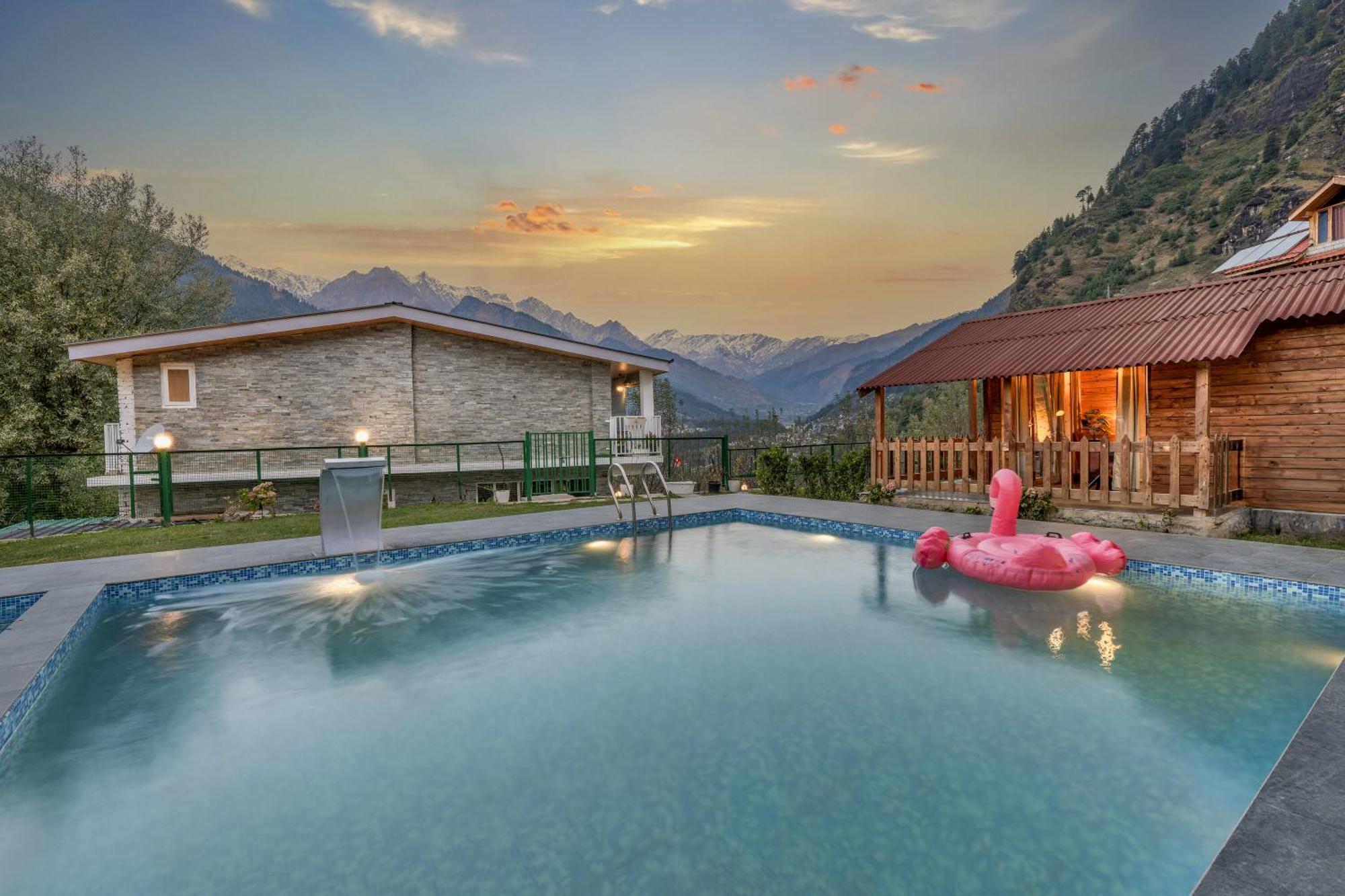 Echor Himalayan Heights Manali Hotell Exteriör bild