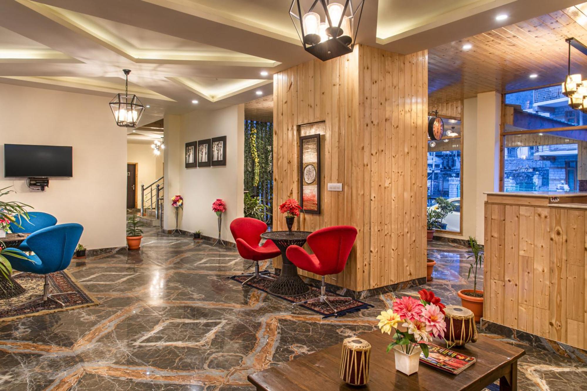 Echor Himalayan Heights Manali Hotell Exteriör bild