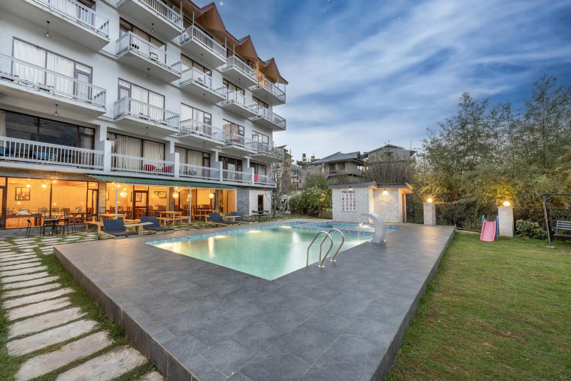 Echor Himalayan Heights Manali Hotell Exteriör bild