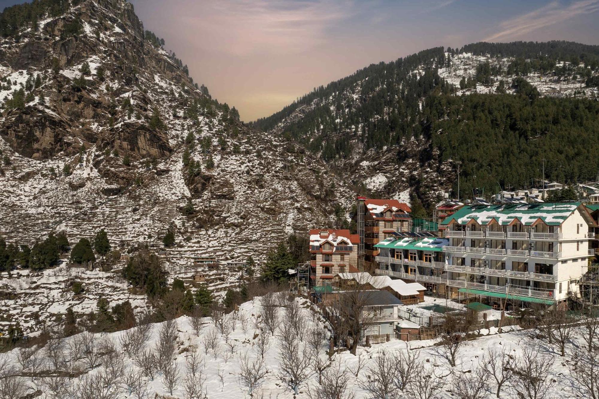 Echor Himalayan Heights Manali Hotell Exteriör bild