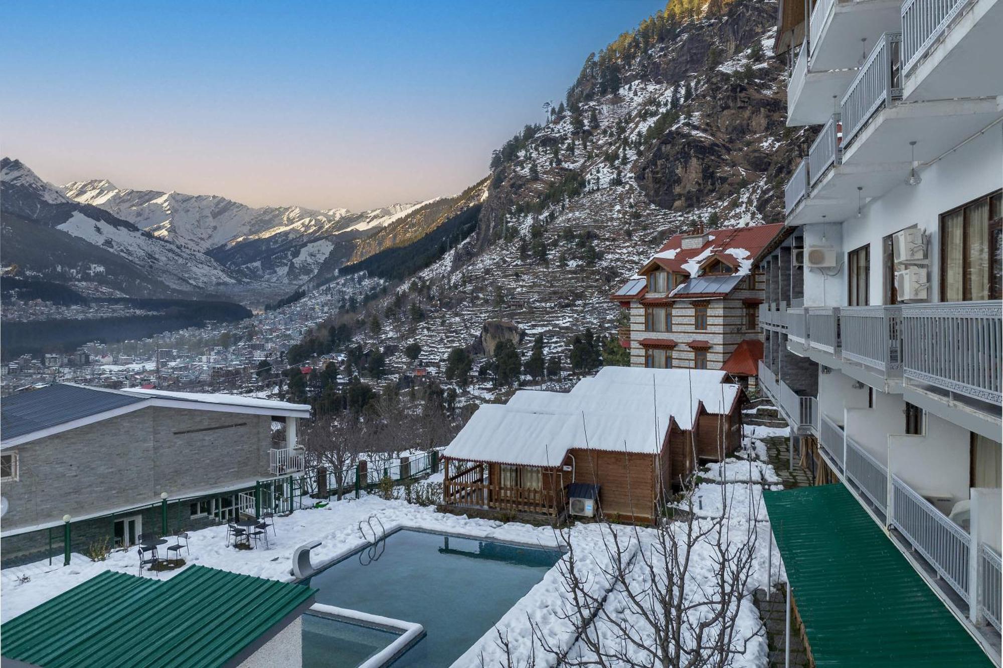 Echor Himalayan Heights Manali Hotell Exteriör bild