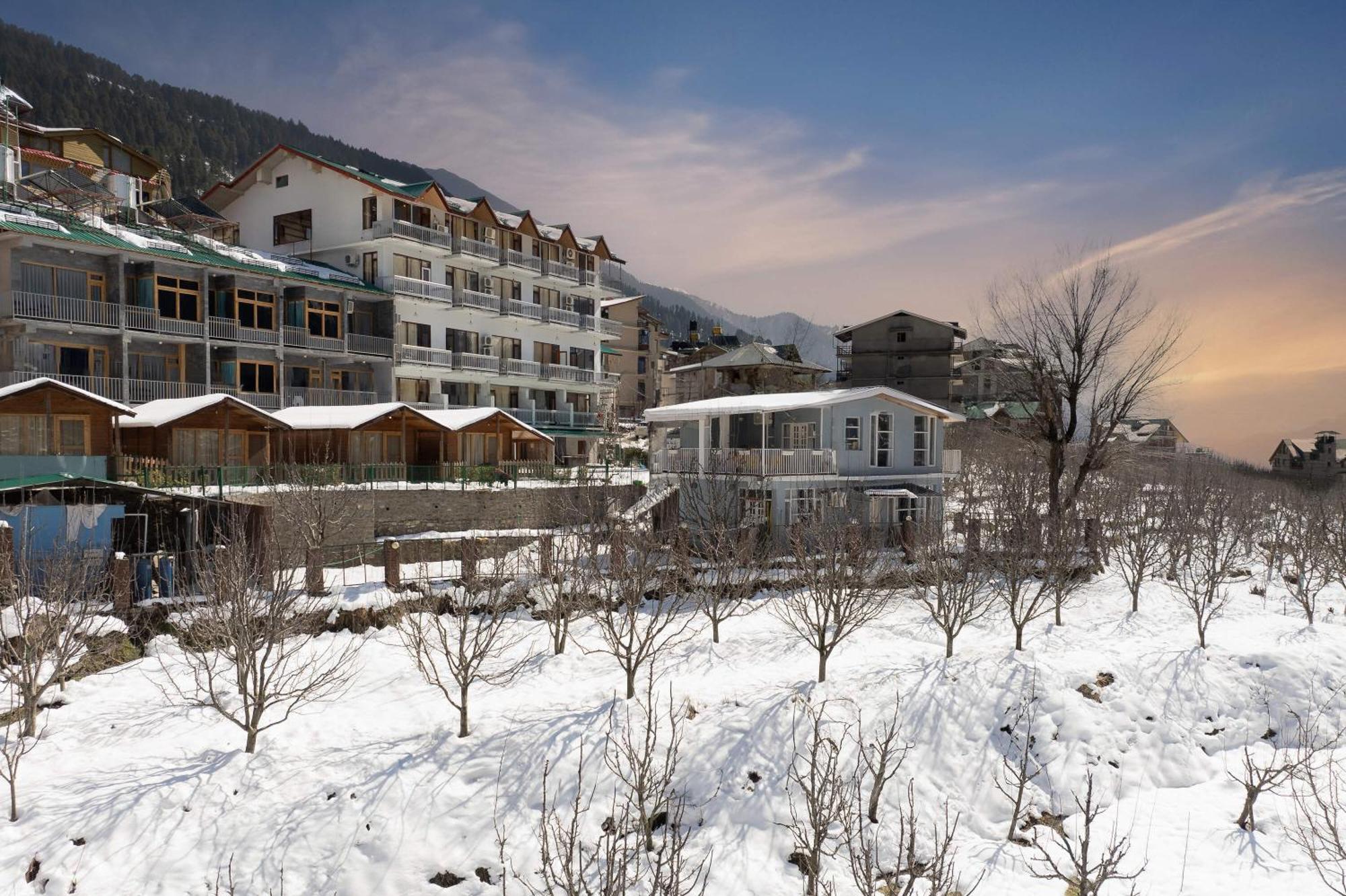 Echor Himalayan Heights Manali Hotell Exteriör bild
