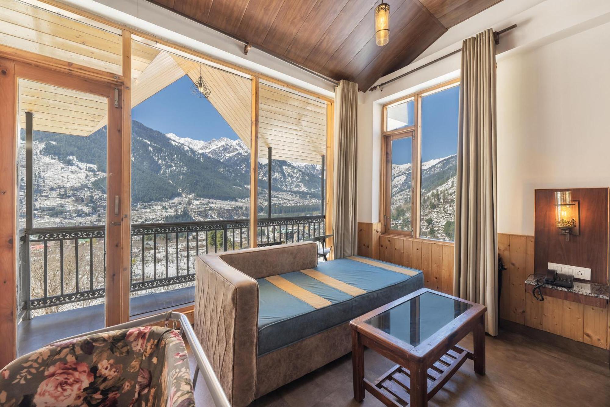 Echor Himalayan Heights Manali Hotell Exteriör bild
